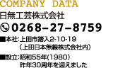 COMPANY DATA