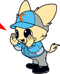 中部電気保安協会のイメージキャラクター：チャッピー