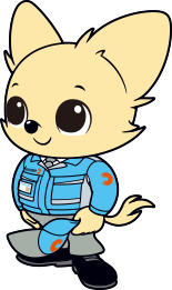 中部電気保安協会のイメージキャラクター：チャッピー